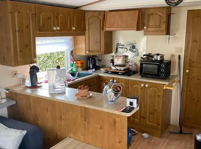 Campingplads Mobilhome Bordure De *